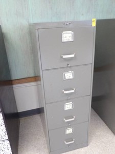 METALSTAND PRECISION 4 DRAWER FILE CABINET