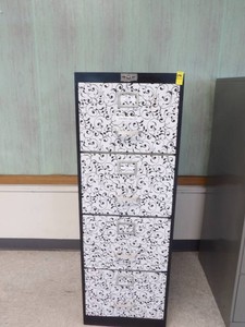 METALSTAND PRECISION 4 DRAWER FILE CABINET