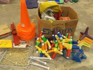 LARGE KIDS CATCH-BALLSTARS GAME  ACTIVITY WITH NETS
