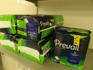10 PKGS OF PREVAIL UNDERPAD LEAK GAURDS