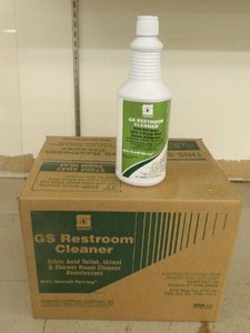 1 CASE  1 CAN OF GS RESTROOM CLEANER