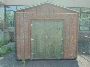 SHED ON SKIDS