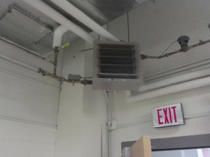 DUNHAM-BUSH GAS HEATER - ROOM 200