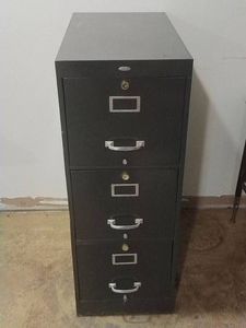 VERY NICE EAGLE STEEL FILE CABINET