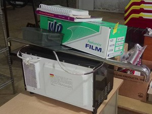 MICROWAVE, GRAB BARS, COOK BOOKS, PLASTIC AND MORE