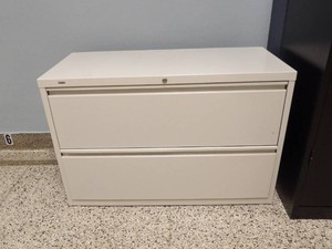 LORELL 2 DRAWER LATERIAL FILE CABINET