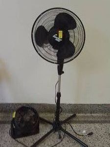 TWO BLACK FANS