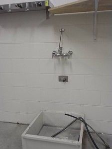 STAINLESS STEEL MOP STATION - ROOM 200