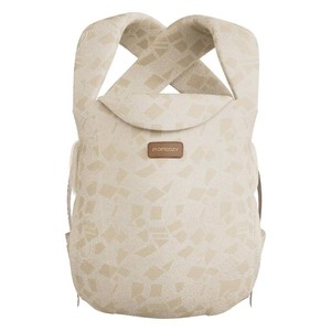 $70 Momcozy Newborn Carrier WeeSnug- Lightweight and Cozy Comfort for 7-25 lbs, Ergonomic Cross-Back Support, Jacquard Weave, Hands-Free Baby Carrier with Lumbar Support, Geometry