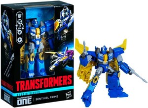 $33 Transformers Toys Studio Series Voyager Class One Sentinel Prime 6.5-inch Converting Action Figure, Robot Toys, 8