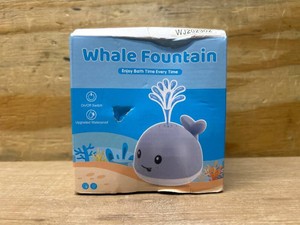 Gigilli Whale Bath Toy Sprinkler, Baby Bath Toys for Babies 6-12-18 Month Toddler Pool Water Toy, Light Up Bath Toys for Kids Ages 1-3, 1 Year Old Boy Girl Gift Infant Birthday Bathtub Water Table Toy
