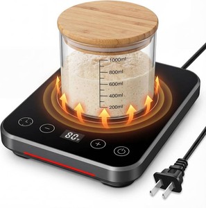 $22 Sourdough Starter Warmer with 100  Thermostat & 12H Timer - Precision Sourdough Heating Mat for Consistent Proofing, Faster Fermentation, Ideal Baking Gift for Bakers