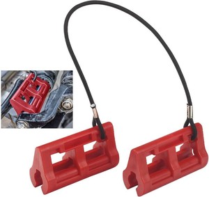 $11 4 Steer Stop Outboard Hydraulic Steering Lock for Outboard Motor TraileringTransport 1 Pair Red