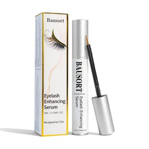 $23 Lash Enhancing Serum, Peptide & Vitamin Infused Formula for Longer, Fuller, Thicker Looking Lashes, Visible Results in 4 6 Weeks, Ophthalmologist Tested, Gentle for Sensitive Eyes (5mL)