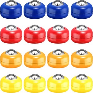 $13 Gejoy Mini Shuffleboard Replacement Puck Tabletop Equipment Rollers Set Shuffleboard Curling Accessories