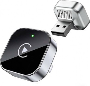 $20 Wireless Carplay Adapter with Ultra-Mini USB Design for Apple CarPlay & Android Auto, 2026 Upgraded CarPlay Dongle Convert Wired to Wireless, Plug and Play, Fast Stable Connection & No Latency