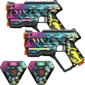 $30 Laser Tag Set of 2, Lazer Tag Game for Kids Indoor & Outdoor Play, Gift Ideas for Kids Teens and Adults, Cool Toys for Teenage Ages 8 9 10 11 12Year Old Boy & Girls