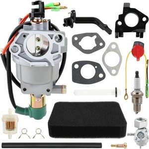 $25 GoaMotors Carburetor Kit Fit for A-iPower SUA12000E SUA8520E SUA6500E SUA9000E Generator for All Power America 6000 7500 Watt Gasoline Generator APG3009 APG3009C Westpro WH6500E