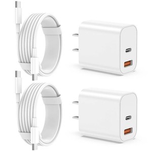 iPhone 17 16 15 Charger Fast Charging, 20W USB C Wall Charger Block with 6ft Type C to USB C Cable Cord for Apple iPhone 1717 Pro17 Pro Max17 Air1616 Plus16 Pro Max1515 Pro MaxiPad ProMini
