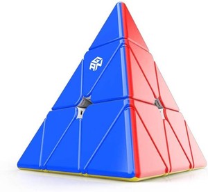 $23 GAN Pyraminx 36 Magnets, Speed Magnetic Pyramid Puzzle Stickerless Triangle Cube (Standard)