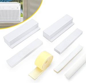 $19 Foam Block for Midea U Shaped Window Air Conditioner, Air Conditioner Window Seal Kit, Prevent Cold and Hot Air Leakage