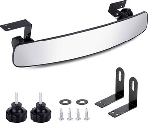 $17 BETOOLL 16.5 Golf Cart Rear View Mirror Fits for EZGO, Yamaha, Club Car