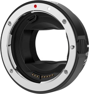 $104 EF to Sony E Mount Adapter, Auto Focus Lens Converter Ring for Canon EFEF-S Lens to Sony E Mount Camera A7III A7RIII A7IV A9 A6600, with Auto Focus & Aperture Control