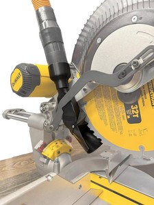$55 Improved Dust Collection Port for DeWalt DWS779 & DWS780 Miter Saws - Virtually No Mess - Made in the USA