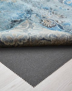 $15 Veken 6x9 Ft Rug Pad Gripper for Hardwood Floors, Non Slip Rug Pads for Area Rugs, Thick Dark Grey Rug Grippers for Tile Floors, Under Carpet Anti Skid Mat, Keep Your Rugs Safe and in Place