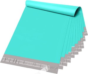 $12 Metronic Teal Poly Mailers 14.5x19 50PC, Large Poly Mailers for Small Business Self-Seal Shipping Bags for Clothing, Shipping Envelopes, Packaging Bags, Mailing Poly Bags