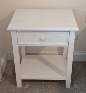 ULB - Side Table - Pottery Barn White