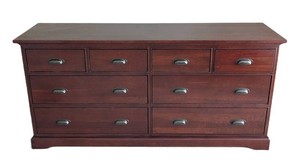 MB - Restoration Hardware Marston Solid Cherry 8-Drawer Double Dresser