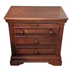 MB - Alexander Julian Home Colours Inlaid Cherry Nightstand