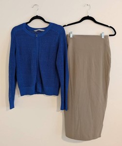 ULB - Athleta Sweater & Skirt Set Small XS