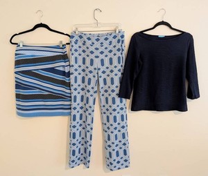 ULB - Womens J. McLaughlin Skirt, Pants & Top Size Medium (Lot of 3)