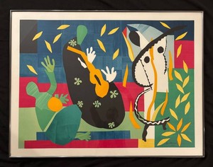 LL - Framed Art Print - Henri Matisse the Sorrows of the King