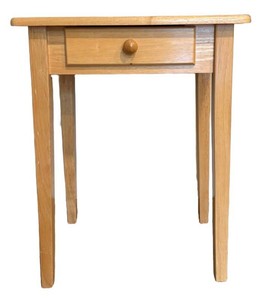 LL - Side Table With Drawer 28 in T X 22 in L X 15 in W