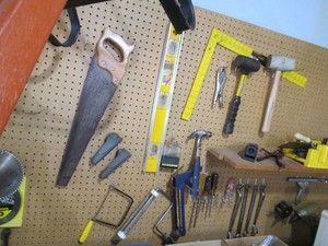 Large lot of hand tools and accesso...