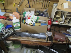 Massive lot of garage and household...