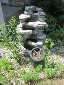 3ft Stonehenge style outdoor founta...