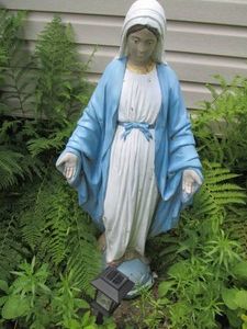 Nearly 3ft tall Cement Mother Mary ...