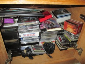 Large variety of music CDs from a ...
