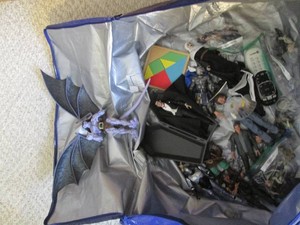 Collection of toy figures and more ...