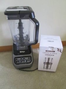 Ninja countertop blender and Secura...