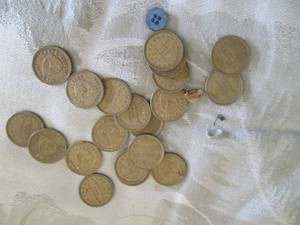 Alien Bar and Grill novelty coins...