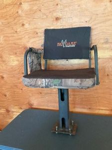 Big game deer stand seat