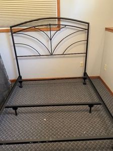 Metal Headboard and metal frame