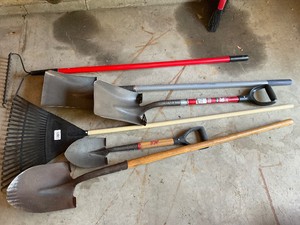 Shovel & Rake Lot