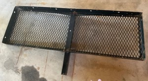 Luggage carrier for reciever hitch