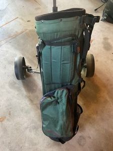 Golf bag and cart